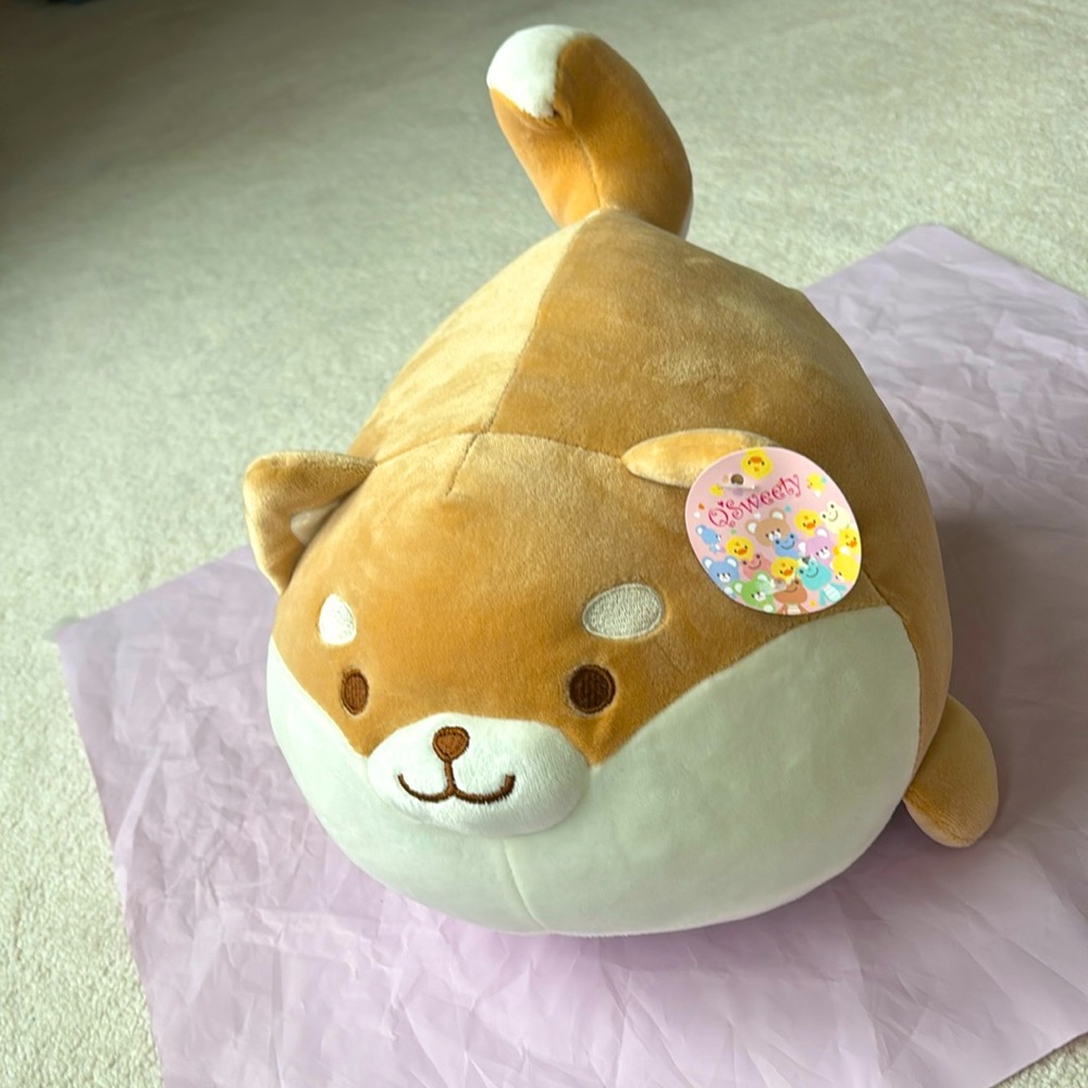NWT Shiba Inu Plush toy stuffed dog (unisex)